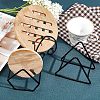 Fingerinspire 3Pcs 3 Style Iron Storage Rack/Display ODIS-FG0001-37-5