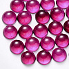 Transparent Spray Painted Glass Cabochons LS-GLAA-S190-013B-B03-1