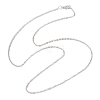 Brass Cable Chain Necklaces NJEW-JN04511-09-1