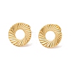 201 Stainless Steel Stud Earring Findings STAS-G266-07G-1