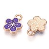 Alloy Enamel Charms ENAM-T022-07E-2