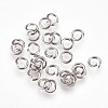 304 Stainless Steel Open Jump Rings STAS-P204-06P-02-1