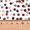 6/0 Opaque Colours Glass Seed Beads SEED-N007-18E-4