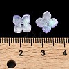 Dyed & Heated Glass Bead Caps GLAA-Z019-01E-3