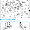 Unicraftale 120Pcs 4 Style 303 Stainless Steel Beads STAS-UN0055-37-5