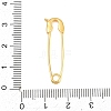 925 Sterling Silver Safety Pin Brooch Findings STER-D311-01G-3