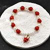 Brass Stretch Bracelets BJEW-C098-02A-2
