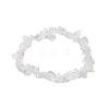 Opalite Chip Beaded Stretch Bracelets for Women Men BJEW-JB10665-05-1