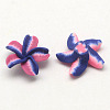 Handmade Polymer Clay 3D Flower Beads CLAY-Q199-M02-2