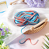 Polyester Fibers Knitting Yarn DIY-TADJ0002-005E-6