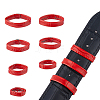 14Pcs 7 Styles Cowhide Leather Watch Strap Ring FIND-FH0017-42B-1