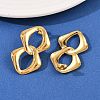 304 Stainless Steel Rectangle Stud Earrings EJEW-I320-14G-2