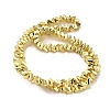 Electroplate Glass Beads Strands X-EGLA-D030-16A-03-2