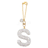 Polymer Clay Rhinestone Beads Penedant Decoration HJEW-PH02048-03-1