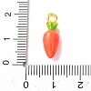 Alloy Enamel Pendants AL-CBA24A7-01G-01-3