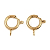 304 Stainless Steel Spring Ring Clasps STAS-B095-05E-G-1