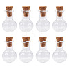 10Pcs Clear Glass Wishing Bottles AJEW-TA0002-85B-3