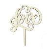 Wood Cake Toppers HULI-PW0002-156E-1