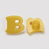 Acrylic Shank Buttons X-BUTT-E029-04-2