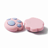 Opaque Resin Cabochons RESI-WH0035-17A-2