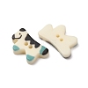2-Hole Printed Opaque Resin Buttons RE-CBA2984-27-2