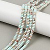 Synthetic Shoushan Stone Beads Strands G-B135-C03-01-1