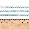 Natural Larimar Beads Strands G-K376-A03-4mm-5