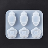 DIY Radish & Flower Ornament Silicone Molds LS-DIY-E055-29-4