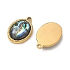 Natural Paua Shell Pendants STAS-G397-18G-02-2