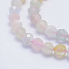 Natural Morganite Beads Strands G-L478-19-6mm-2