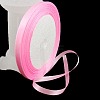 Breast Cancer Pink Awareness Ribbon Making Materials Pink Satin Ribbon for DIY Craft Hair Accessories X-RC20mmY082-2