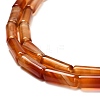 Dyed Natural Agate Beads Strands G-G203-01I-4