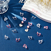 DICOSMETIC 100Pcs 2 Colors Eco-friendly Plastic Clip-on Earring Findings KY-DC0001-09-5