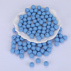 Round Silicone Focal Beads SI-JX0046A-96-1