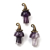 Natural Amethyst Mushroom Pendants G-D311-02AB-04-1