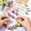 DIY Candy Color Bracelet Necklace Making Kit MACR-CJC0001-12P-01-4