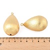 Teardrop Brass Pendants KK-M327-05G-3