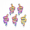 Ion Plating(IP) 201 Stainless Steel Charms STAS-S119-138-1