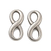 Non-Tarnish 304 Stainless Steel Connector Charms STAS-O004-02P-1