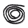 Natural Black Quartz Beads Strands G-K312-23A-2