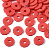 Handmade Polymer Clay Beads CLAY-R067-8.0mm-B30-1