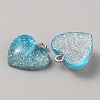 Transparent Resin Pendants CRES-TAC0010-05C-2