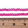 Imitation Jade Glass Beads Strands GLAA-T028-2mm-11I-2