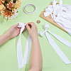 8Pcs Polyester Single Face Satin Ribbon Candle Holder Decoration HJEW-PH02150-3