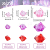 510Pcs 9 Style Transparent Acrylic Beads OACR-GA0001-06-2