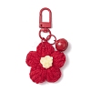 Flower Cotton Pendant Decorations HJEW-JM02916-02-2