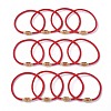 Unisex Cotton String Cord Bracelets BJEW-I284-01-A-1