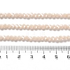 Electroplate Opaque Glass Beads Strands LS-EGLA-A035-P3mm-A05-4