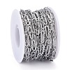 304 Stainless Steel Paperclip Chains CHS-F011-09A-P-4