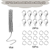 DIY Chains Bracelet Necklace Making Kit DIY-YW0005-82P-3